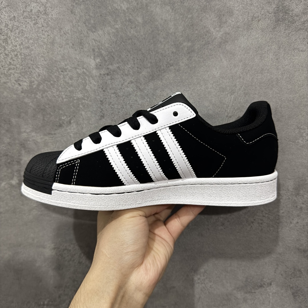 【纯原】阿迪达斯 ADIDAS SUPERSTAR 2025年新款鞋子 经典贝壳头系列 新款休闲板鞋潮流