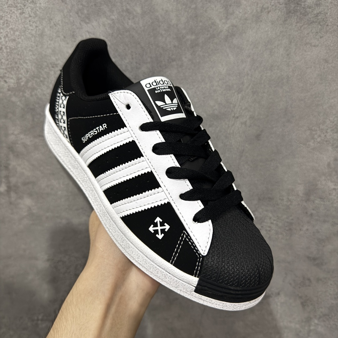 【纯原】阿迪达斯 ADIDAS SUPERSTAR 2025年新款鞋子 经典贝壳头系列 新款休闲板鞋潮流