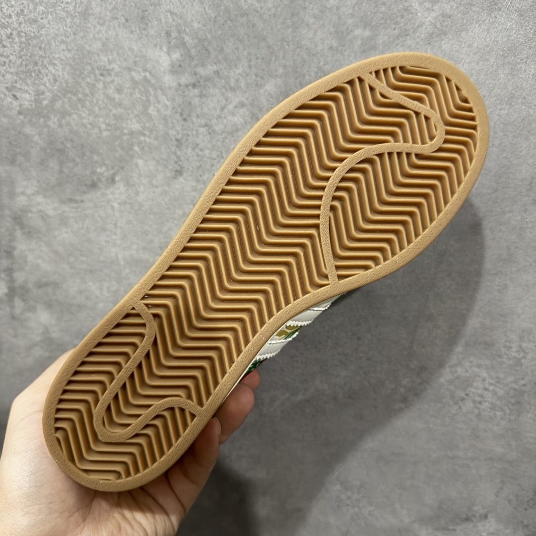 【纯原】Adidas Originals Superstar II 花卉图案贝壳头休闲板鞋 独家控货 平