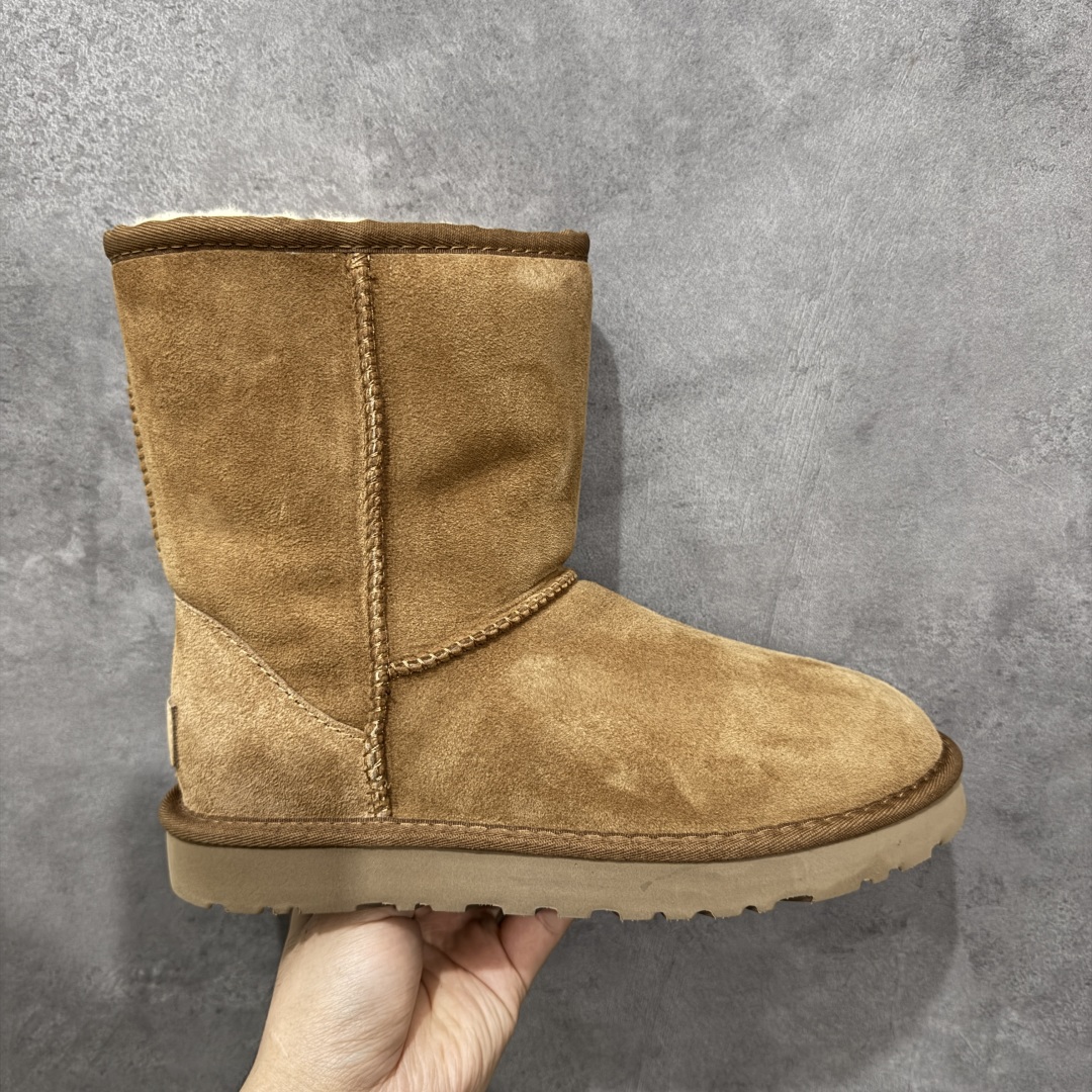 【顶级Y版】UGG 6223 中筒 经典秋冬羊皮毛一体雪地靴 小土豆 桑坡大厂直供 拒绝高利润 区别杀猪版本 隆丰A级澳洲进口羊皮毛一体 完全遵循ZP工艺流程 代工厂原厂版师 秉承无原鞋不开发选择 注重每一处细节 市面最正版型 TREADLITE\