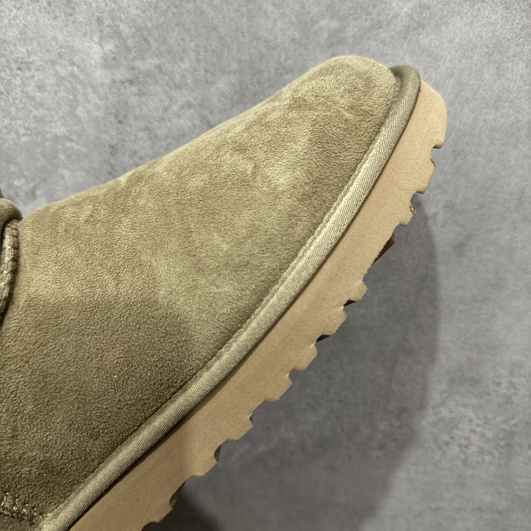 图片[6]-【顶级Y版】UGG 7391经典秋冬羊皮毛一体雪地靴 mini男鞋 桑坡大厂直供 拒绝高利润 区别杀猪版本 隆丰A级澳洲进口羊皮毛一体 完全遵循ZP工艺流程 代工厂原厂版师 秉承无原鞋不开发选择 注重每一处细节 市面最正版型 TREADLITE\”轻翼\”科技外底 轻便/耐用/柔韧/桩型 翻毛皮鞋面 细腻亲肤再生聚酯纤维滚边 舒适易打理 保暖性佳 UGG plush™ 里衬和内底 茸软亲肤 舒适暖足 经典鞋型搭配轻盈厚底 稳稳拿捏秋冬出街时髦造型 Treadlite by UGG 轻翼大底 轻盈缓震 为双足减负 舒适轻便 助你轻松畅玩整天 尺码：40 41 42 434 44 45-选品中心