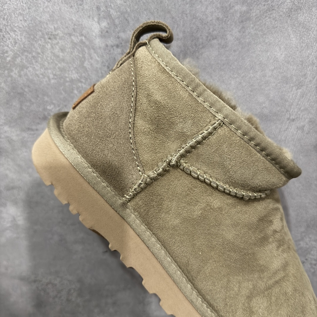 图片[7]-【顶级Y版】UGG 7391经典秋冬羊皮毛一体雪地靴 mini男鞋 桑坡大厂直供 拒绝高利润 区别杀猪版本 隆丰A级澳洲进口羊皮毛一体 完全遵循ZP工艺流程 代工厂原厂版师 秉承无原鞋不开发选择 注重每一处细节 市面最正版型 TREADLITE\”轻翼\”科技外底 轻便/耐用/柔韧/桩型 翻毛皮鞋面 细腻亲肤再生聚酯纤维滚边 舒适易打理 保暖性佳 UGG plush™ 里衬和内底 茸软亲肤 舒适暖足 经典鞋型搭配轻盈厚底 稳稳拿捏秋冬出街时髦造型 Treadlite by UGG 轻翼大底 轻盈缓震 为双足减负 舒适轻便 助你轻松畅玩整天 尺码：40 41 42 434 44 45-选品中心
