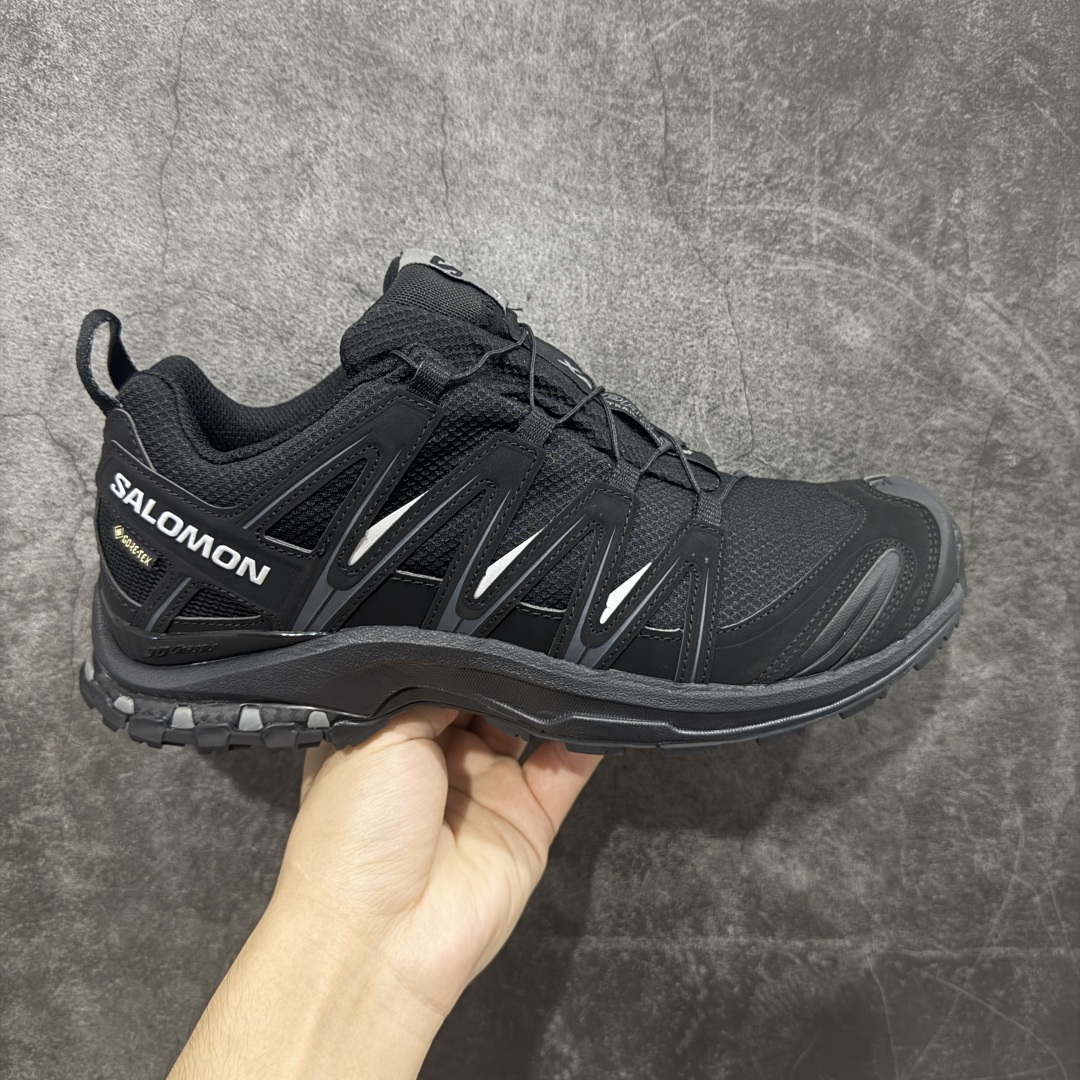 【纯原】SALOMON XA Pro 3D GTX萨洛蒙潮流越野机能户外功能鞋 黑色 防水 新配色出货纯