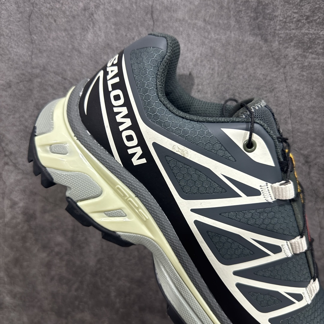 【纯原】 Salomon XT-6 Gore-Tex GTX防水款萨洛蒙复古潮流户外机能登山跑鞋 灰银
