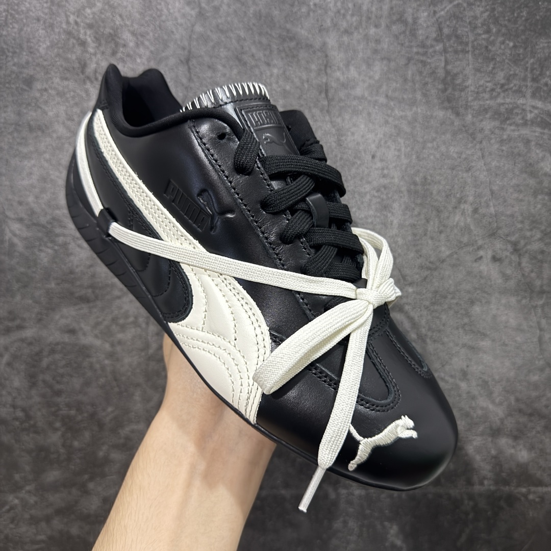 图片[3]-【渠道纯原】Rose x Puma Speedcat 联名款 极速赛车系列彪马低帮生活休闲鞋 404391-01  市面最高版本 原厂头层皮料 原装档案原数据纸版楦型 防尘袋 配件齐全 二次成型\’猛帮\’成型工艺制作 细节如图所示  尺码：35 36 37 37.5 38 38.5 39 40 40.5 41 42 42.5 43 43.5 44.5 45-选品中心