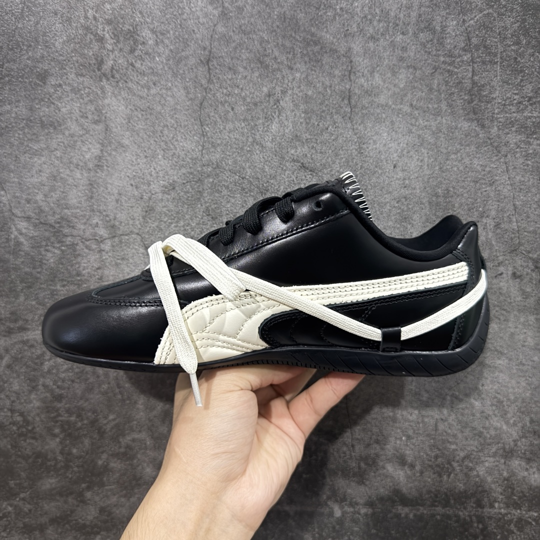 图片[2]-【渠道纯原】Rose x Puma Speedcat 联名款 极速赛车系列彪马低帮生活休闲鞋 404391-01  市面最高版本 原厂头层皮料 原装档案原数据纸版楦型 防尘袋 配件齐全 二次成型\’猛帮\’成型工艺制作 细节如图所示  尺码：35 36 37 37.5 38 38.5 39 40 40.5 41 42 42.5 43 43.5 44.5 45-选品中心