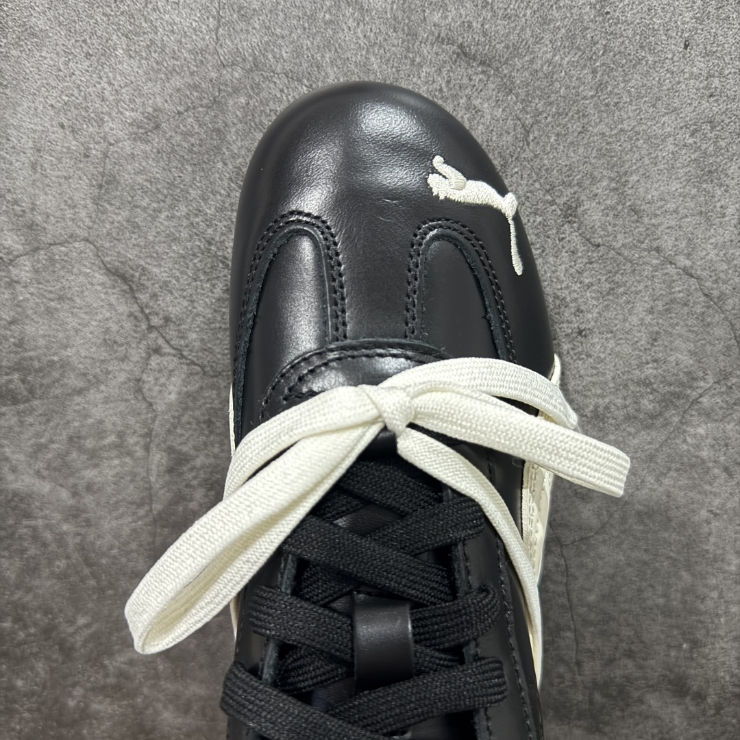 图片[5]-【渠道纯原】Rose x Puma Speedcat 联名款 极速赛车系列彪马低帮生活休闲鞋 404391-01  市面最高版本 原厂头层皮料 原装档案原数据纸版楦型 防尘袋 配件齐全 二次成型\’猛帮\’成型工艺制作 细节如图所示  尺码：35 36 37 37.5 38 38.5 39 40 40.5 41 42 42.5 43 43.5 44.5 45-选品中心