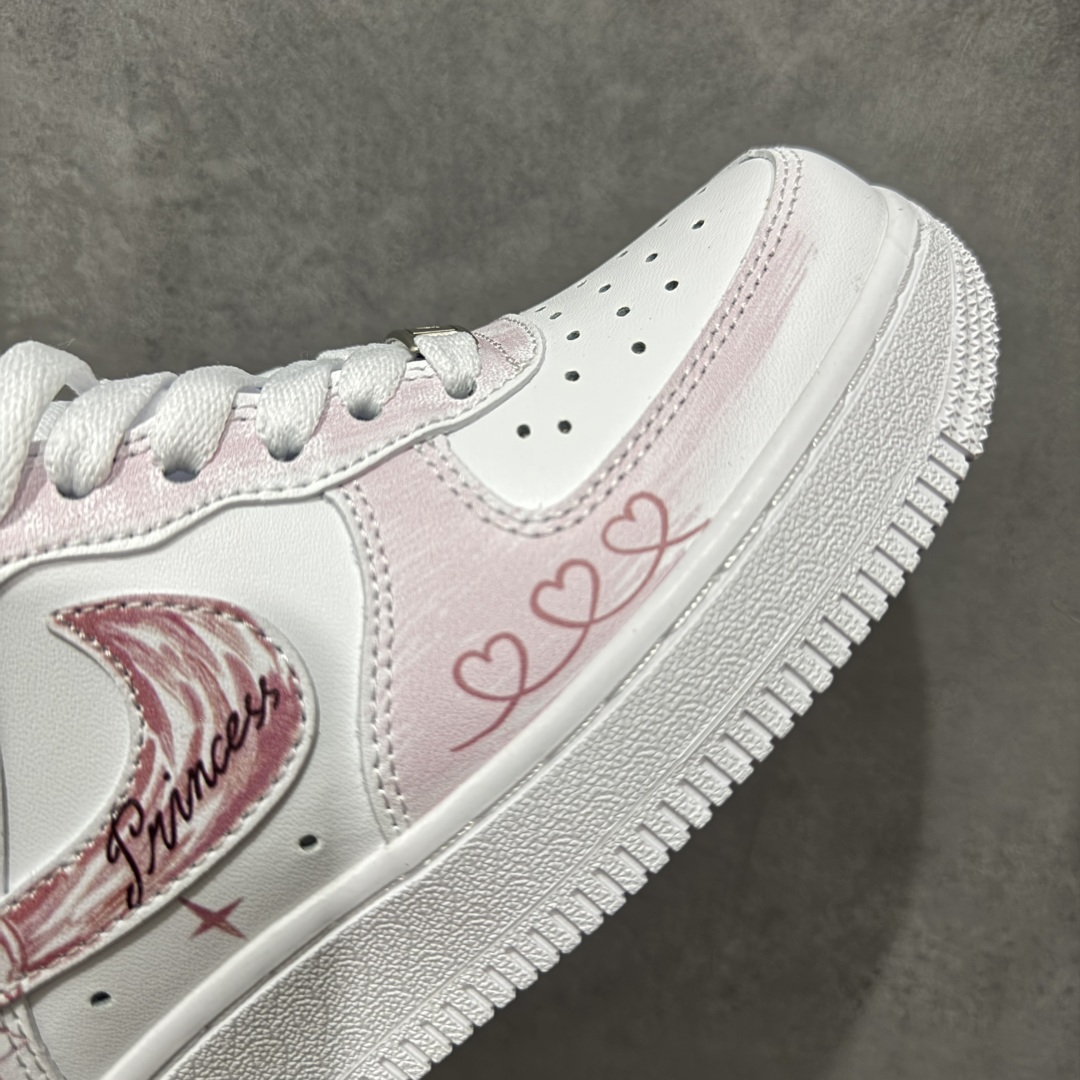 【纯原】Nike Air Force 1'07 Low 蝴蝶结 白粉 空军一号低帮休闲板鞋#定制皮料 定
