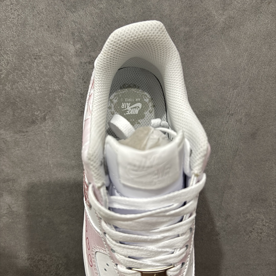 【纯原】Nike Air Force 1'07 Low 蝴蝶结 白粉 空军一号低帮休闲板鞋#定制皮料 定