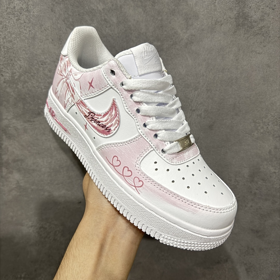 【纯原】Nike Air Force 1'07 Low 蝴蝶结 白粉 空军一号低帮休闲板鞋#定制皮料 定