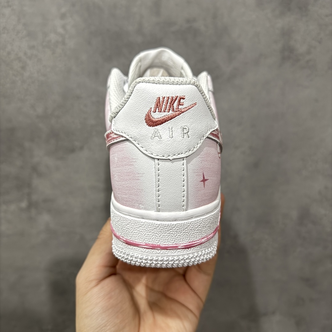 【纯原】Nike Air Force 1'07 Low 蝴蝶结 白粉 空军一号低帮休闲板鞋#定制皮料 定