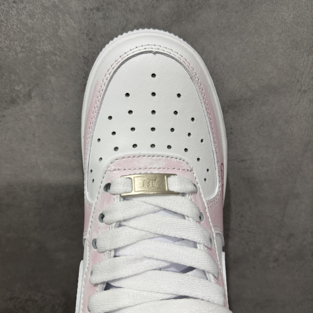 【纯原】Nike Air Force 1'07 Low 蝴蝶结 白粉 空军一号低帮休闲板鞋#定制皮料 定