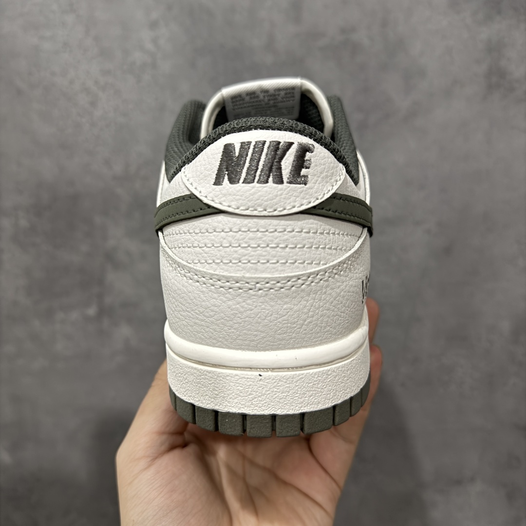 【纯原】Nike Dunk Low 乌竹绿此款以东方墨竹为灵感，静墨生潮，青竹为锋，以现代设计语言重构经