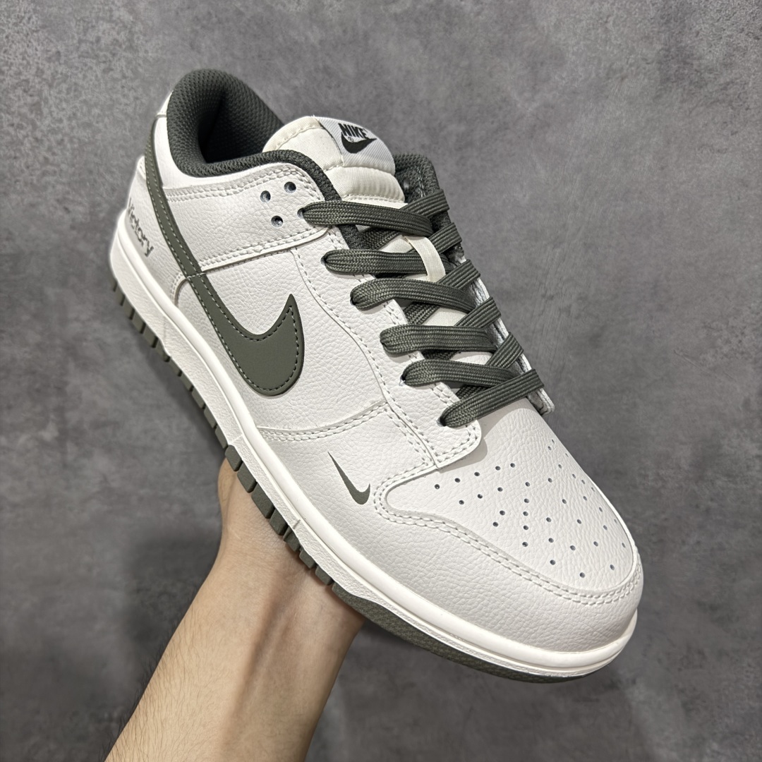【纯原】Nike Dunk Low 乌竹绿此款以东方墨竹为灵感，静墨生潮，青竹为锋，以现代设计语言重构经