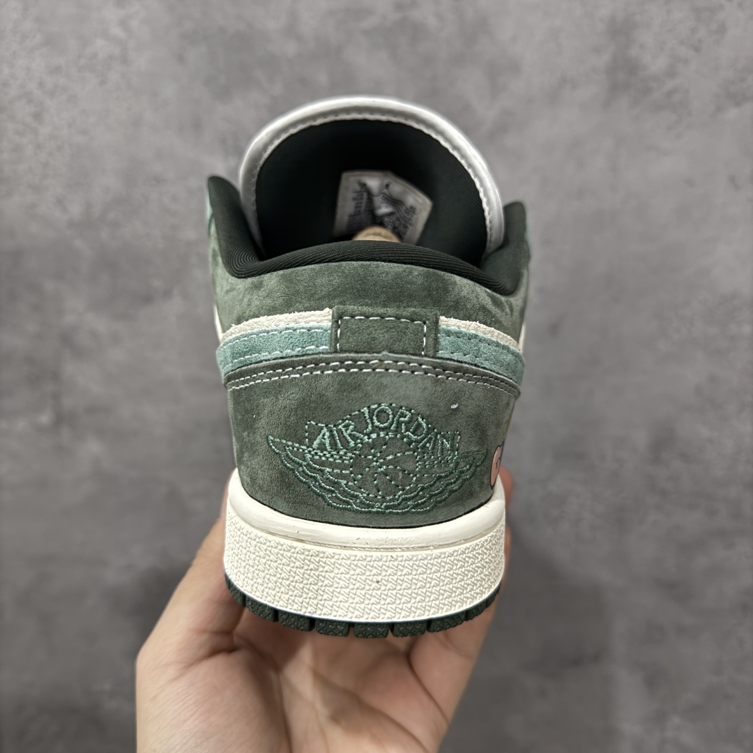 【纯原】GUCCI × Air Jordan 1 Low高端定制低帮倒勾复古篮球鞋#定制鞋盒 大厂纯原品