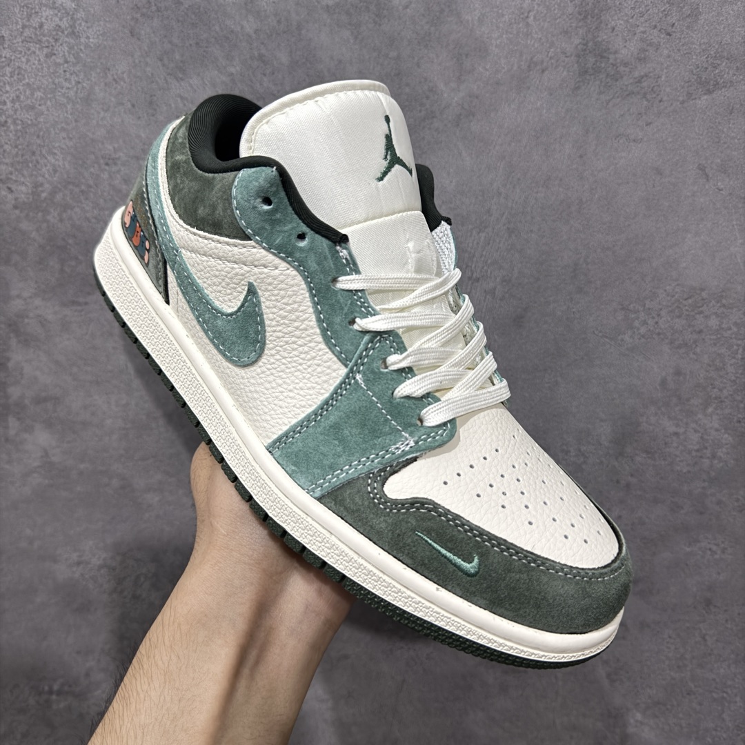 【纯原】GUCCI × Air Jordan 1 Low高端定制低帮倒勾复古篮球鞋#定制鞋盒 大厂纯原品