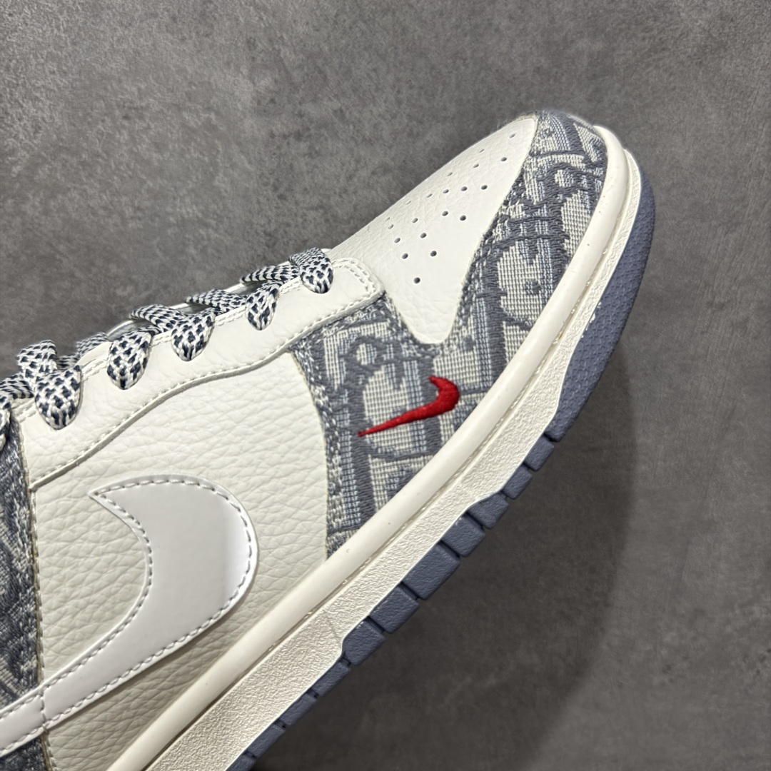 【纯原】Nike SB Dunk Low“迪奥灰花纹” 周年高端定制 低帮休闲板鞋 定制鞋盒 大厂纯原品