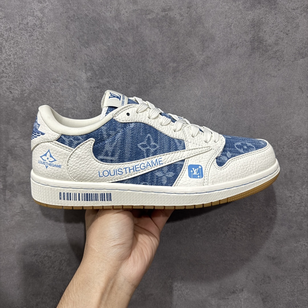 【纯原】Travis Scott x Fragment Design x Air Jordan 1 Lo
