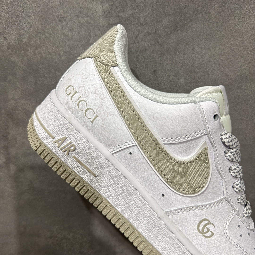 图片[7]-【定制版】Nike Air Force 1\’07 Low 古驰联名 米灰牛仔夜光 空军一号低帮休闲板鞋  #原楦头原纸板 原装鞋盒 定制五金配件 内置全掌气垫 原厂鞋底 货号：XX3168-197  尺码：36 36.5 37.5 38 38.5 39 40 40.5 41 42 42.5 43 44 44.5 45-选品中心