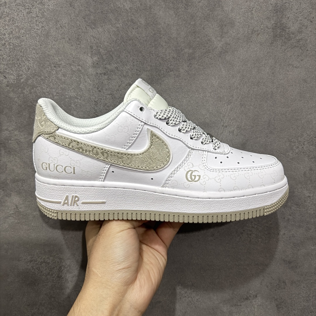 【定制版】Nike Air Force 1\'07 Low 古驰联名 米灰牛仔夜光 空军一号低帮休闲板鞋  #原楦头原纸板 原装鞋盒 定制五金配件 内置全掌气垫 原厂鞋底 货号:XX3168-197  尺码:36 36.5 37.5 38 38.5 39 40 40.5 41 42 42.5 43 44 44.5 45-选品中心