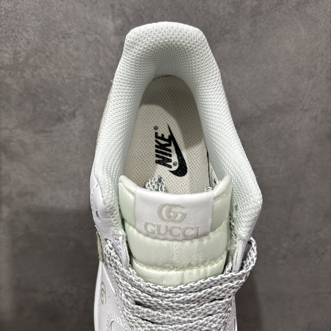 图片[8]-【定制版】Nike Air Force 1\’07 Low 古驰联名 米灰牛仔夜光 空军一号低帮休闲板鞋  #原楦头原纸板 原装鞋盒 定制五金配件 内置全掌气垫 原厂鞋底 货号：XX3168-197  尺码：36 36.5 37.5 38 38.5 39 40 40.5 41 42 42.5 43 44 44.5 45-选品中心