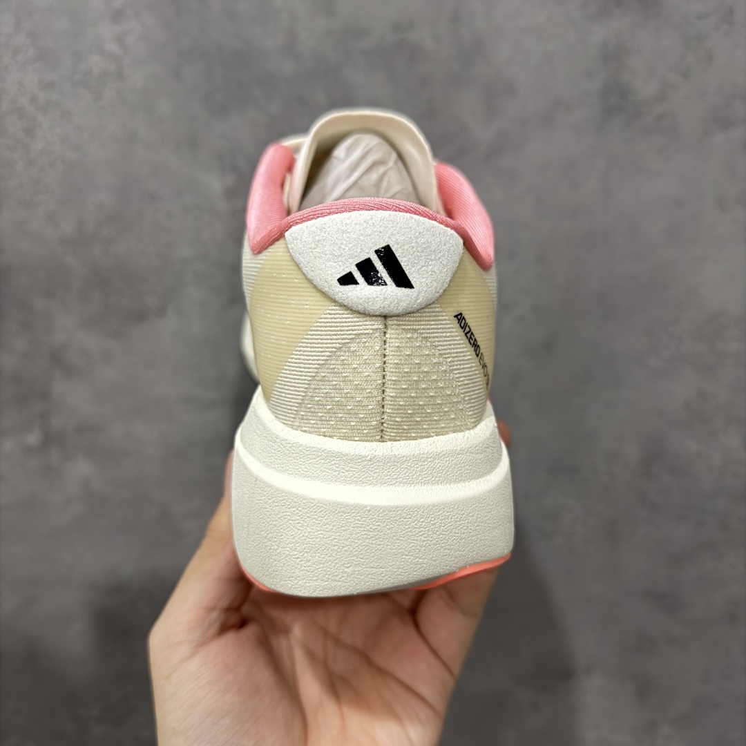 图片[4]-【公司级】Ad Adizero Evo SL 轻盈跑鞋 耐磨减震专业跑步鞋 冲向目标，一路向前，不断挑战和突破自我 无论是平时训练还是马拉松，让这款adidas跑步鞋伴你畅快开跑 兼具舒适性和结构感，搭载Lightstrike科技，为步伐注入活力 货号：JS4459 尺码：36 36.5 37 38 38.5 39 40 40.5 41 42 42.5 43 44 44.5 45 编码：FSB220230-选品中心