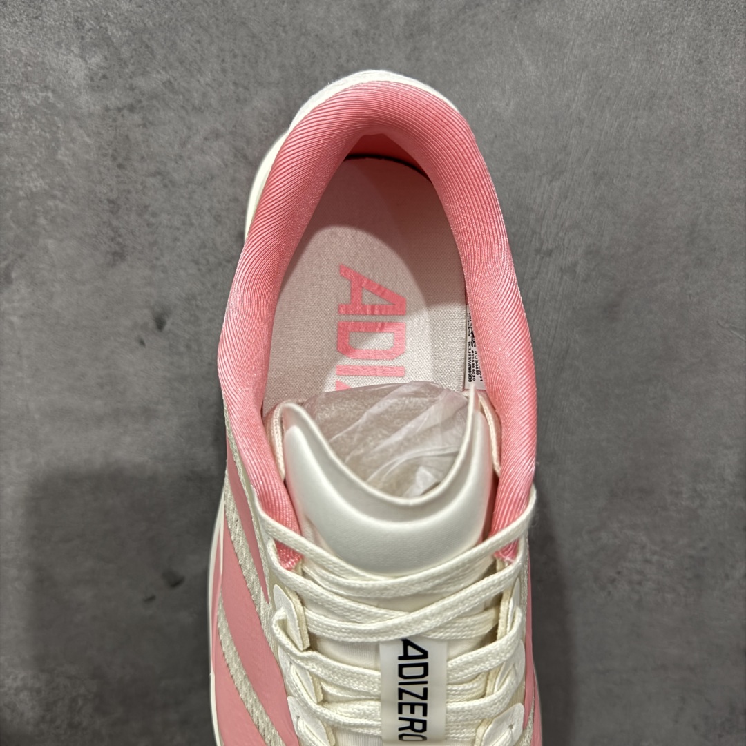 图片[8]-【公司级】Ad Adizero Evo SL 轻盈跑鞋 耐磨减震专业跑步鞋 冲向目标，一路向前，不断挑战和突破自我 无论是平时训练还是马拉松，让这款adidas跑步鞋伴你畅快开跑 兼具舒适性和结构感，搭载Lightstrike科技，为步伐注入活力 货号：JS4459 尺码：36 36.5 37 38 38.5 39 40 40.5 41 42 42.5 43 44 44.5 45 编码：FSB220230-选品中心