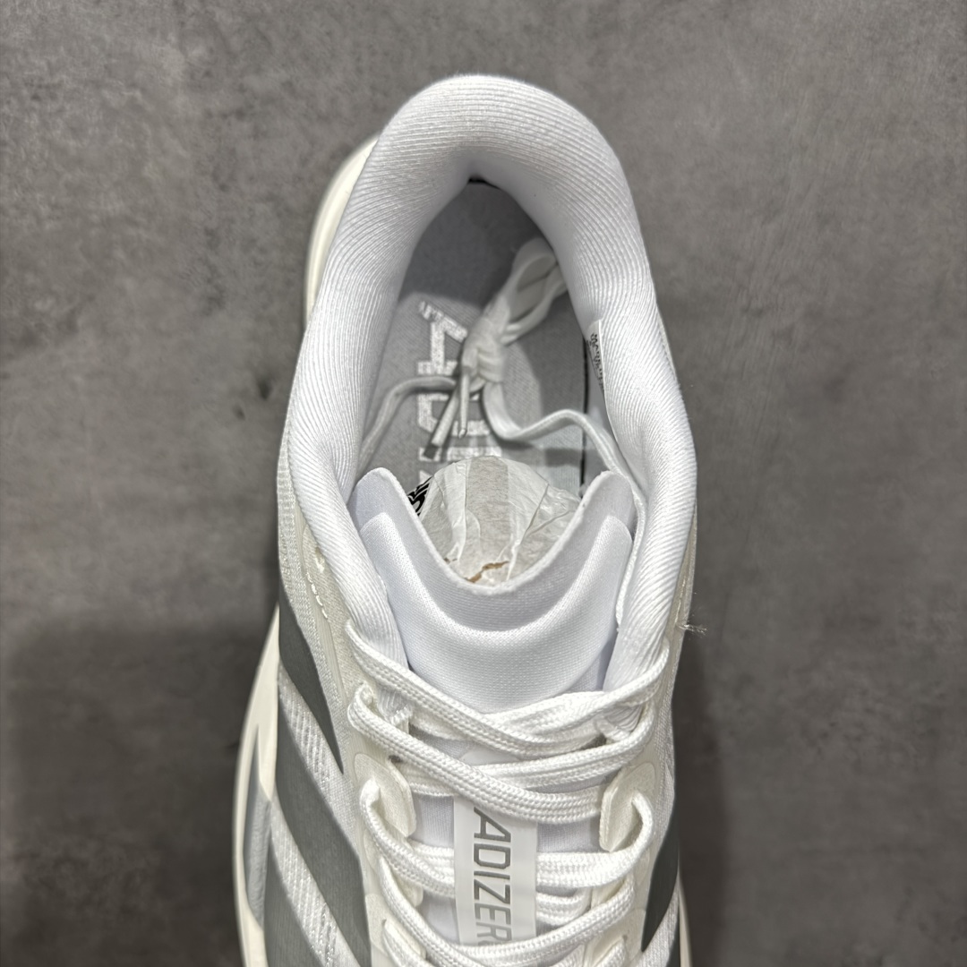 图片[8]-【公司级】Ad Adizero Evo SL 轻盈跑鞋 耐磨减震专业跑步鞋 冲向目标，一路向前，不断挑战和突破自我 无论是平时训练还是马拉松，让这款adidas跑步鞋伴你畅快开跑 兼具舒适性和结构感，搭载Lightstrike科技，为步伐注入活力 货号：JR6207 尺码：36 36.5 37 38 38.5 39 40 40.5 41 42 42.5 43 44 44.5 45 46 编码：FSB220230-选品中心