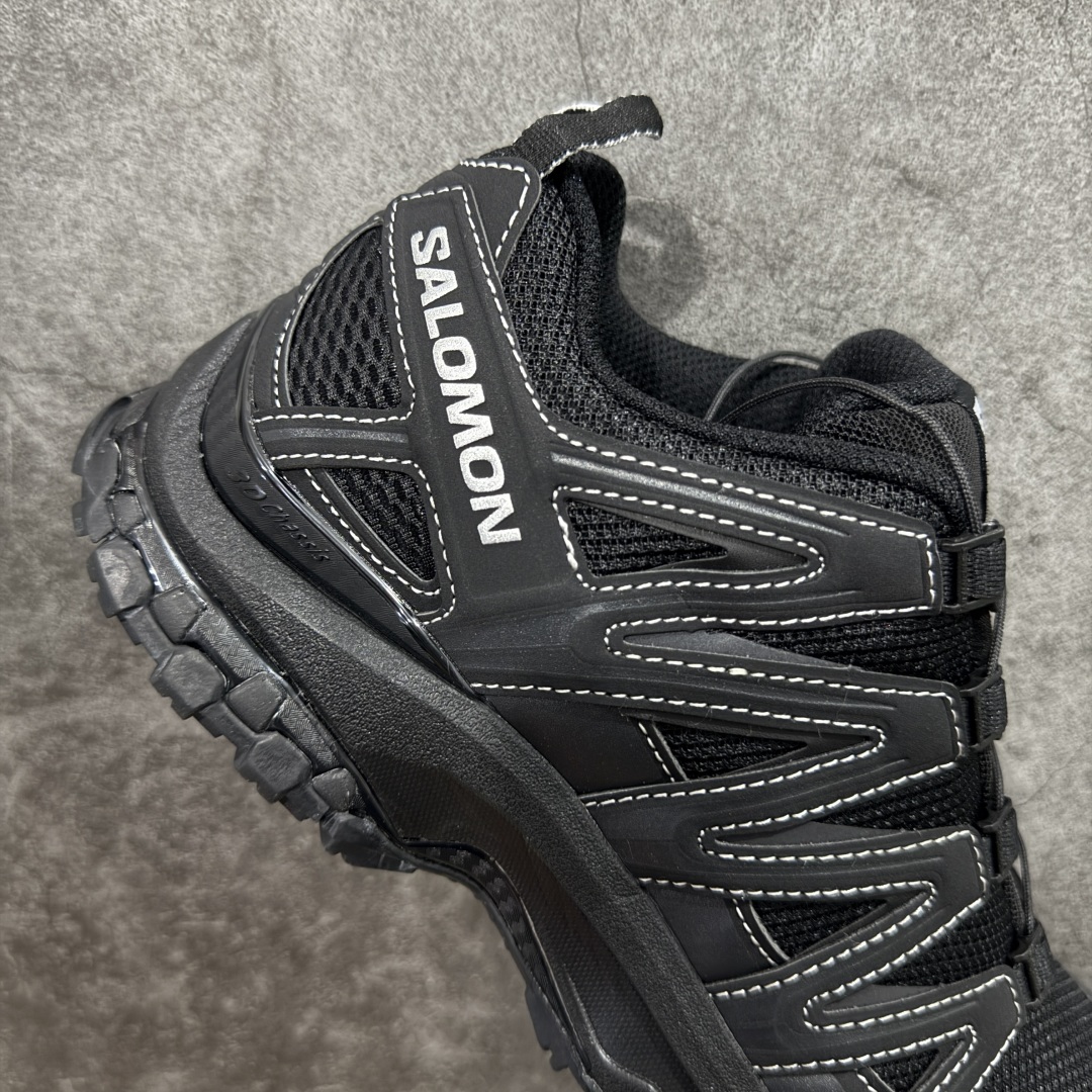 图片[7]-【S版纯原】SALOMON XA Pro 3D ADV 萨洛蒙潮流越野机能户外功能鞋 全新版本出货 性价比拉满 品质 细节 材料都是肉眼可以见！ 售前售后也是其它工厂无法匹敌！ 纯原外贸平台特供订单 耗时半年巨作 全套原纸板楦头开发 原厂特供网布配套加持 确保原汁原味 完美呈现版型 原档数据独家私模五层组合大底 男女鞋同步官方 原装Ortholite轻量化鞋垫 中底布带钢印编号 原厂TPU锁扣 进口港宝加持 后跟自然饱满 还原公司包裹性 鞋面采用SENSIFT贴合技术 全方位贴合包裹脚型 鞋跟部鞋底牵引设计 提供强大的抓地性能 更适应野外崎岖不平的道路 其3D ADVANCED CHASSIS底盘 材料轻量大化 钉齿设计更具稳定性 防护性 鞋底易磨损区运用CONTAGRIP高耐磨材料 应对城市硬质路面长距离跑考验 尺码：36 36.5 37.5 38 38.5 39 40 40.5 41 42 42.5 43 44 44.5 45-选品中心