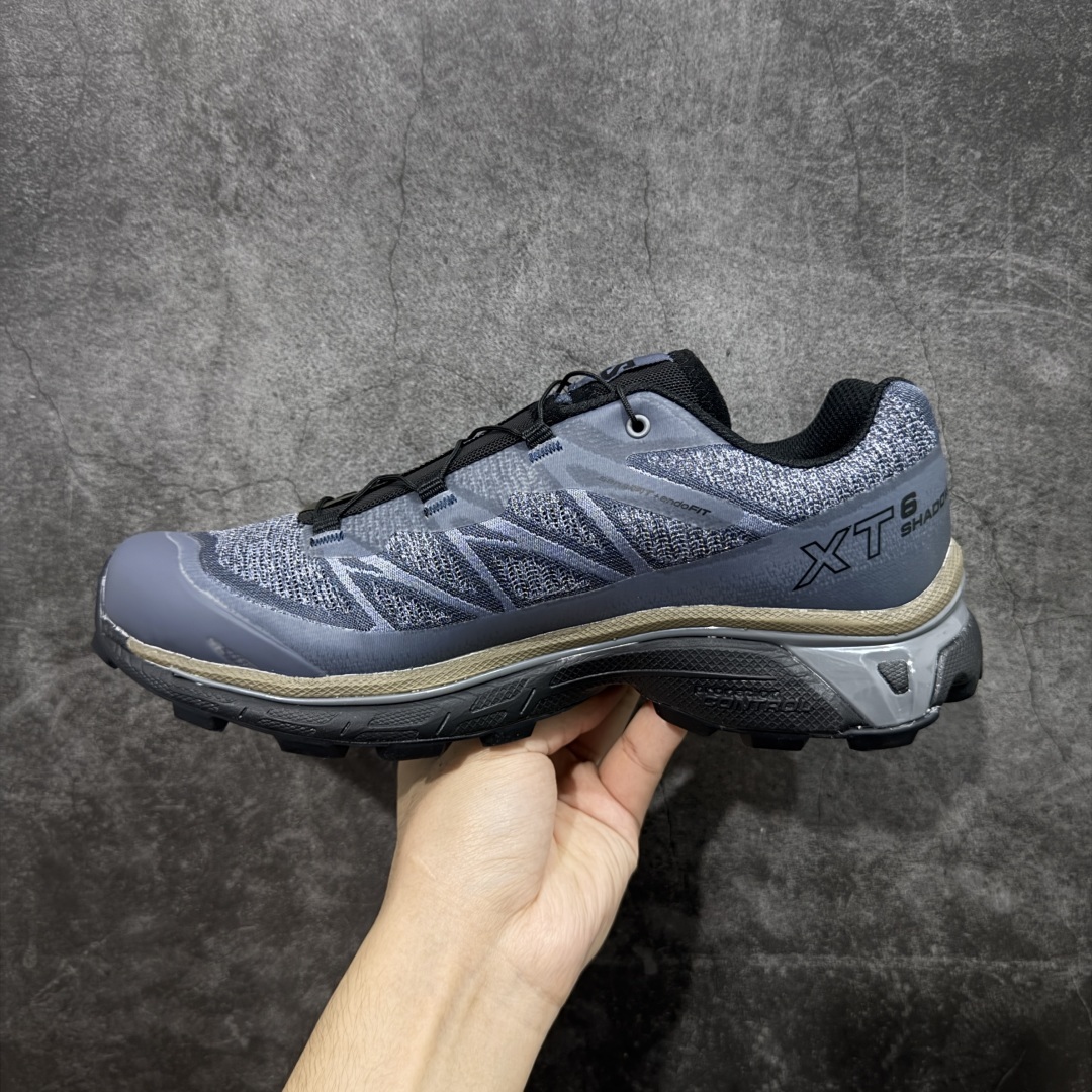 【纯原】 SALOMON萨洛蒙 XT-6 SHADOW 舒适百搭 耐磨透气支撑 低帮 户外功能鞋 男女同