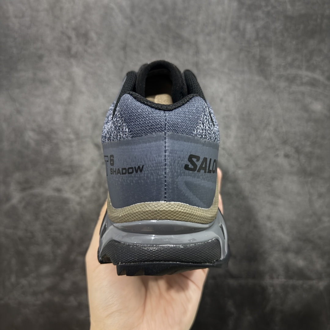 【纯原】 SALOMON萨洛蒙 XT-6 SHADOW 舒适百搭 耐磨透气支撑 低帮 户外功能鞋 男女同