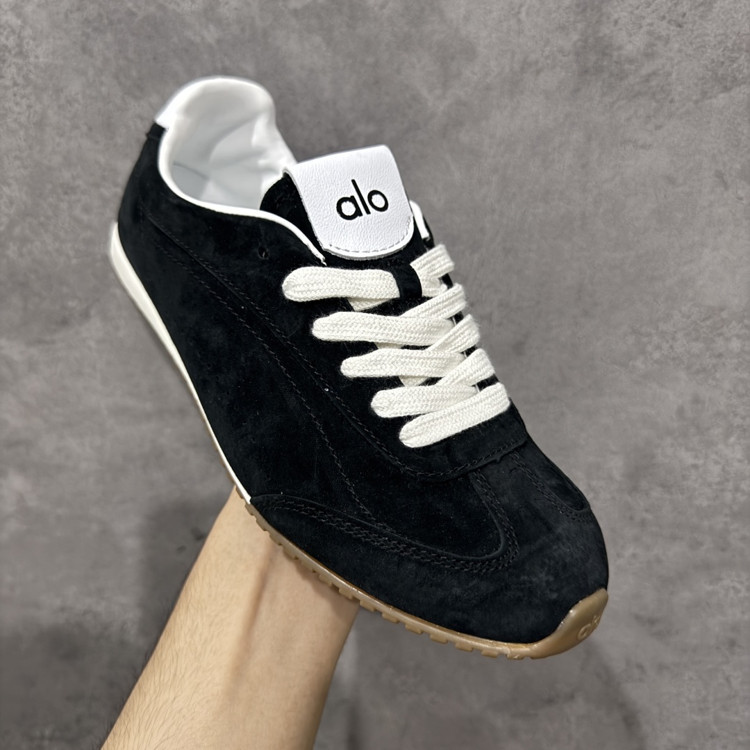 图片[3]-【K版】Alo Yoga Sunset Sneaker 徳训生活休闲鞋 黑色 货号：A0891U-Black  尺码：36 36.5 37 37.5 38 38.5 39 40 41 41.5 42 42.5 43 44 45-选品中心