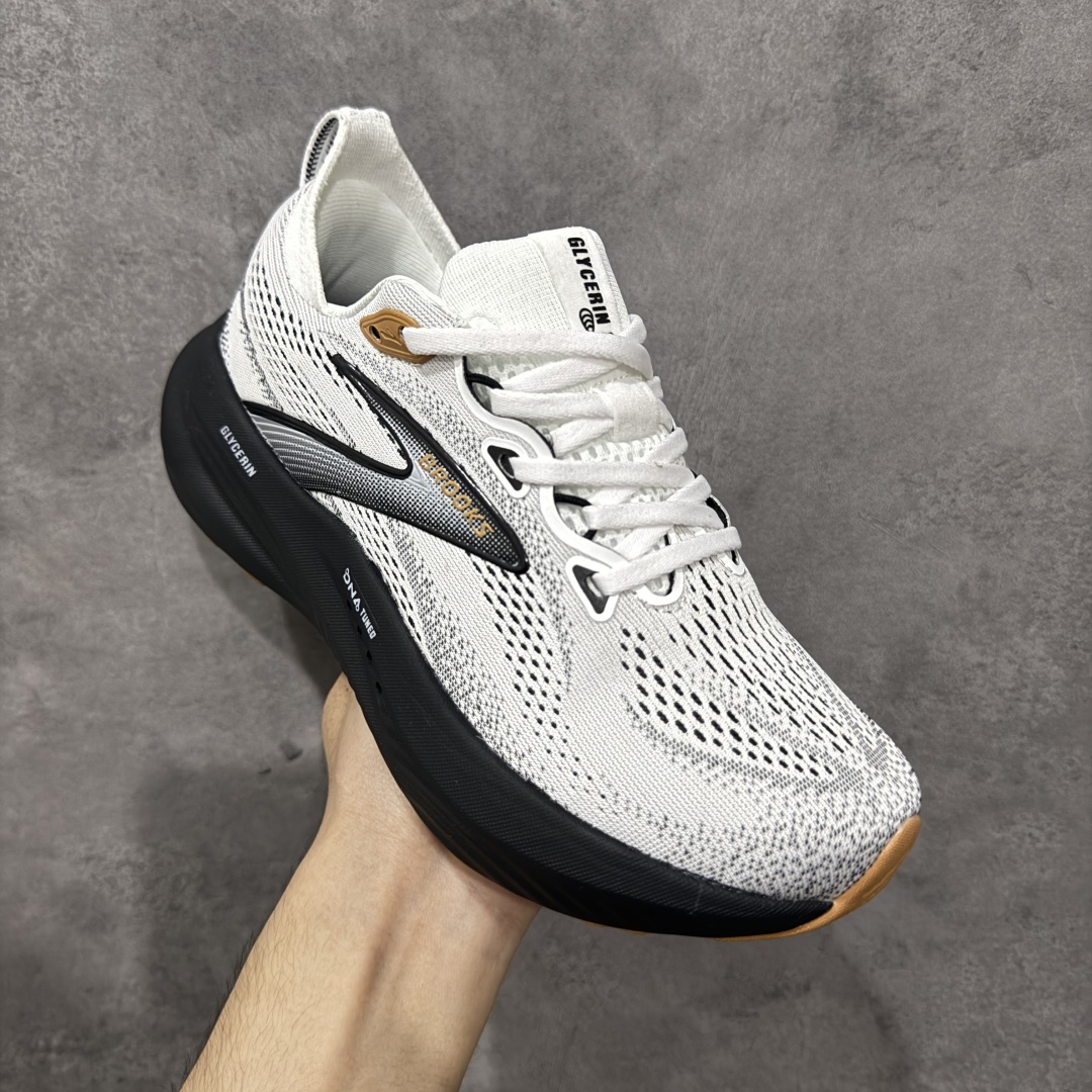 图片[3]-【公司级】布鲁克斯 Glycerin 22系列 Brooks布鲁克斯 Glycerin 22 舒适百搭减震耐磨低帮 长跑马拉松跑步鞋 货号：110445-2E-135 尺码：36-45带半码 编码：LNHB240250-选品中心