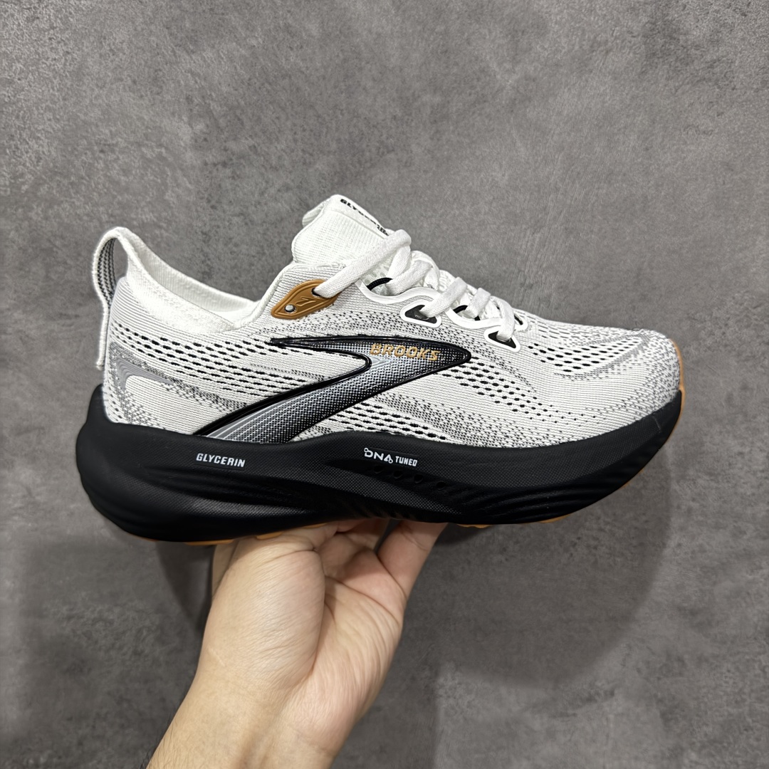 【公司级】布鲁克斯 Glycerin 22系列 Brooks布鲁克斯 Glycerin 22 舒适百搭减震耐磨低帮 长跑马拉松跑步鞋 货号:110445-2E-135 尺码:36-45带半码 编码:LNHB240250-选品中心