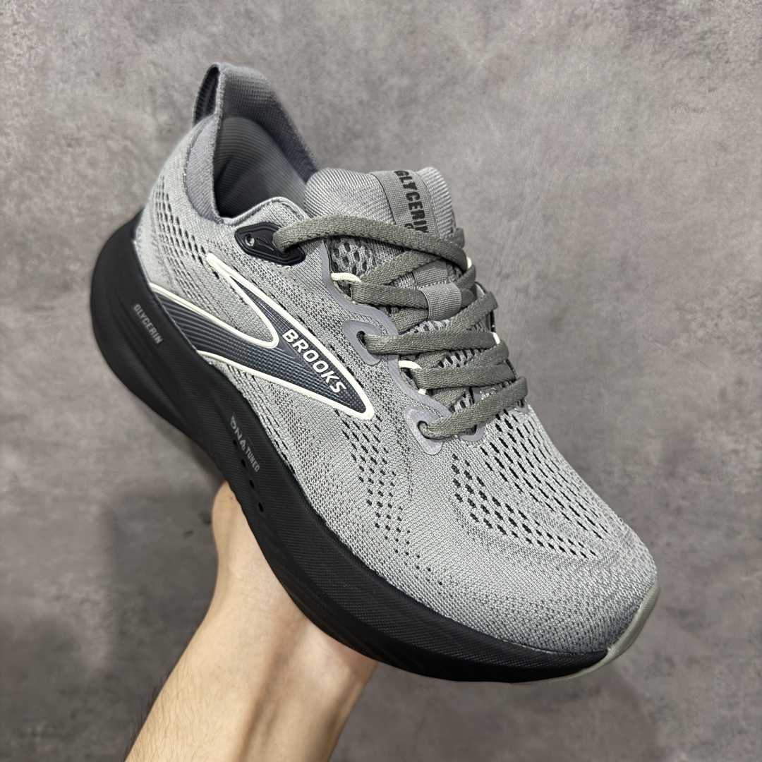 图片[3]-【公司级】布鲁克斯 Glycerin 22系列 Brooks布鲁克斯 Glycerin 22 舒适百搭减震耐磨低帮 长跑马拉松跑步鞋 货号：110445-2E-078 尺码：36-45带半码 编码：LNHB240250-选品中心