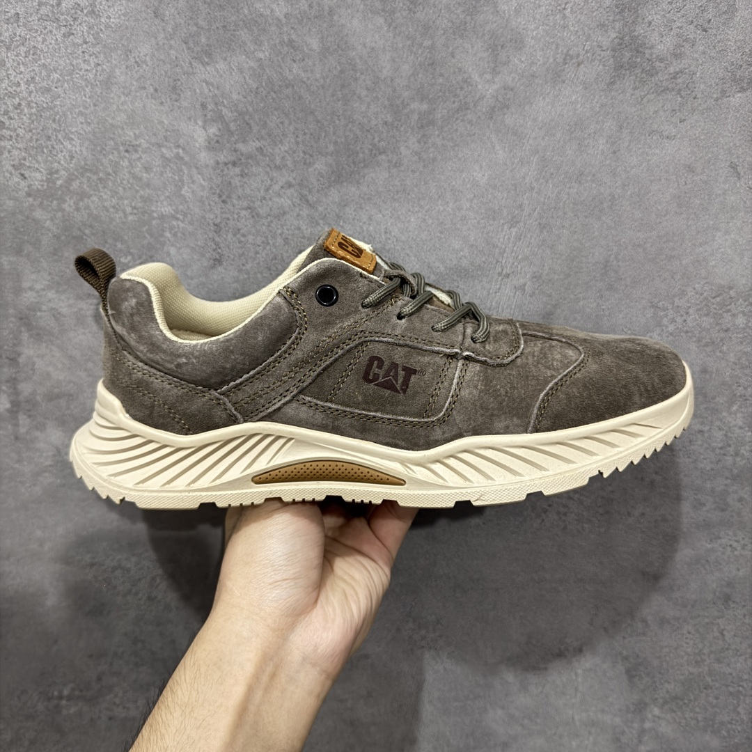 【公司级】CAT/卡特 硬汉推土机品牌 Tramp Hike Low 户外休闲低帮男鞋 广东中山代工厂原产楦型 台产耐磨麂皮材质# 手工缝线固特异缝制工艺# 轻量柔韧橡胶防滑大底# 正确原盒包装吊牌# 完全还原ZP工艺❗徒步旅行者百搭休闲旅游休闲鞋 全套官网统一包装 今年冬季防寒户外专用 日常随意搭配 型男必备 尺码:39 40 41 42 43 44-选品中心