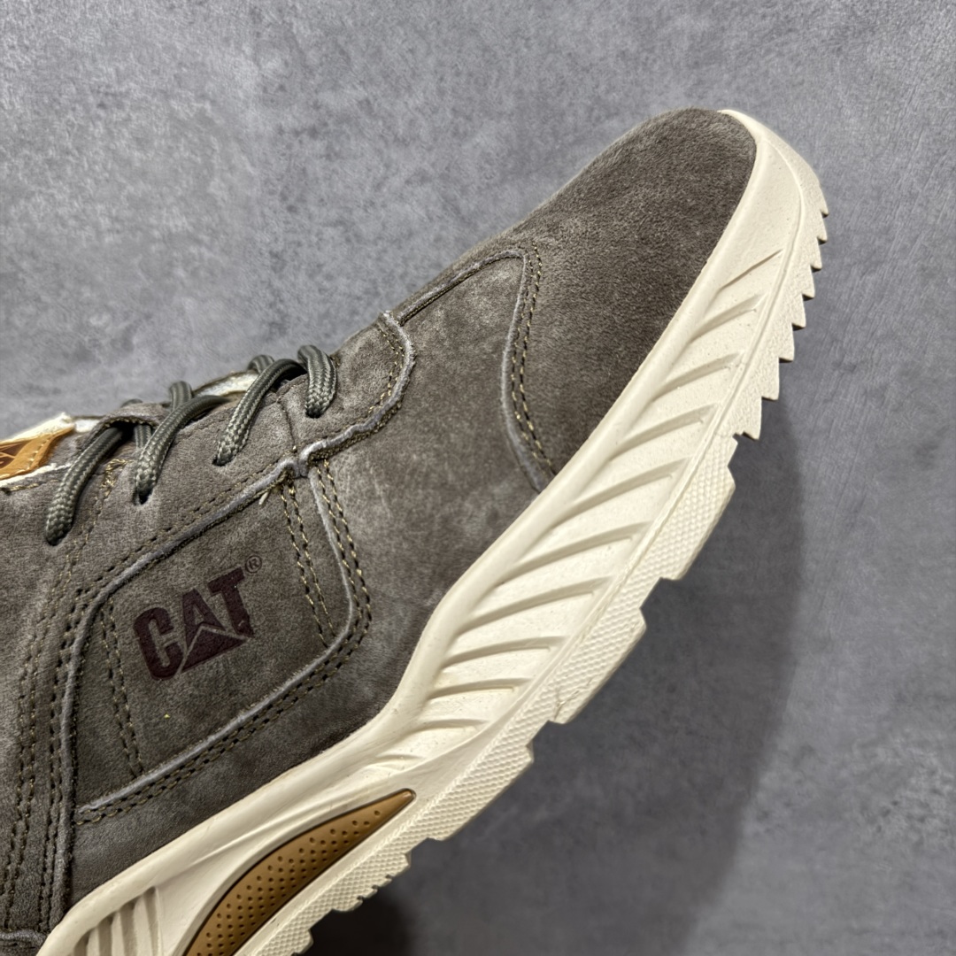 图片[6]-【公司级】CAT/卡特 硬汉推土机品牌 Tramp Hike Low 户外休闲低帮男鞋 广东中山代工厂原产楦型 台产耐磨麂皮材质# 手工缝线固特异缝制工艺# 轻量柔韧橡胶防滑大底# 正确原盒包装吊牌# 完全还原ZP工艺❗徒步旅行者百搭休闲旅游休闲鞋 全套官网统一包装 今年冬季防寒户外专用 日常随意搭配 型男必备 尺码：39 40 41 42 43 44-选品中心