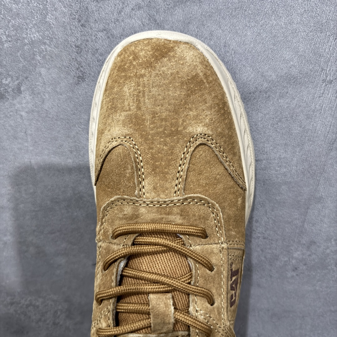 图片[5]-【公司级】CAT/卡特 硬汉推土机品牌 Tramp Hike Low 户外休闲低帮男鞋 广东中山代工厂原产楦型 台产耐磨麂皮材质# 手工缝线固特异缝制工艺# 轻量柔韧橡胶防滑大底# 正确原盒包装吊牌# 完全还原ZP工艺❗徒步旅行者百搭休闲旅游休闲鞋 全套官网统一包装 今年冬季防寒户外专用 日常随意搭配 型男必备 尺码：39 40 41 42 43 44-选品中心