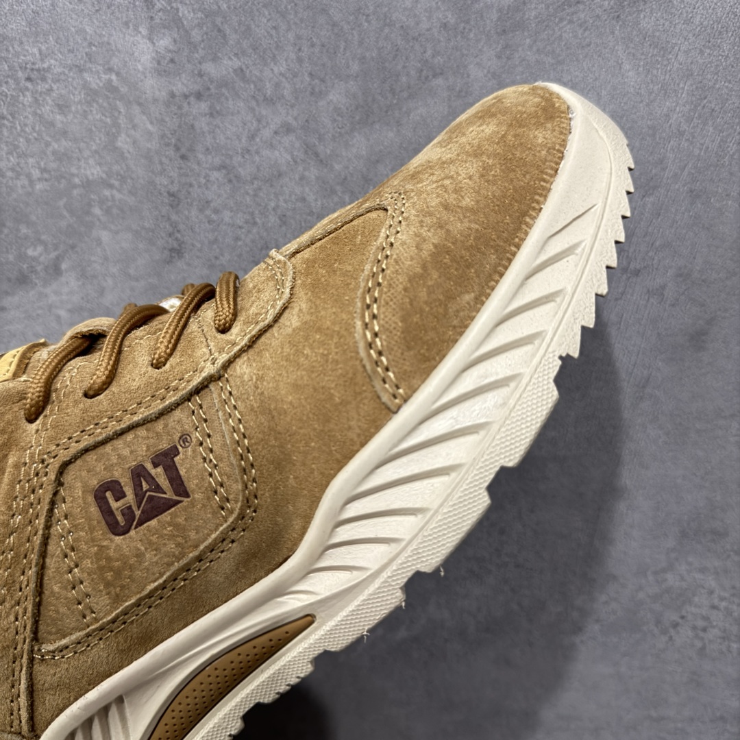 图片[6]-【公司级】CAT/卡特 硬汉推土机品牌 Tramp Hike Low 户外休闲低帮男鞋 广东中山代工厂原产楦型 台产耐磨麂皮材质# 手工缝线固特异缝制工艺# 轻量柔韧橡胶防滑大底# 正确原盒包装吊牌# 完全还原ZP工艺❗徒步旅行者百搭休闲旅游休闲鞋 全套官网统一包装 今年冬季防寒户外专用 日常随意搭配 型男必备 尺码：39 40 41 42 43 44-选品中心