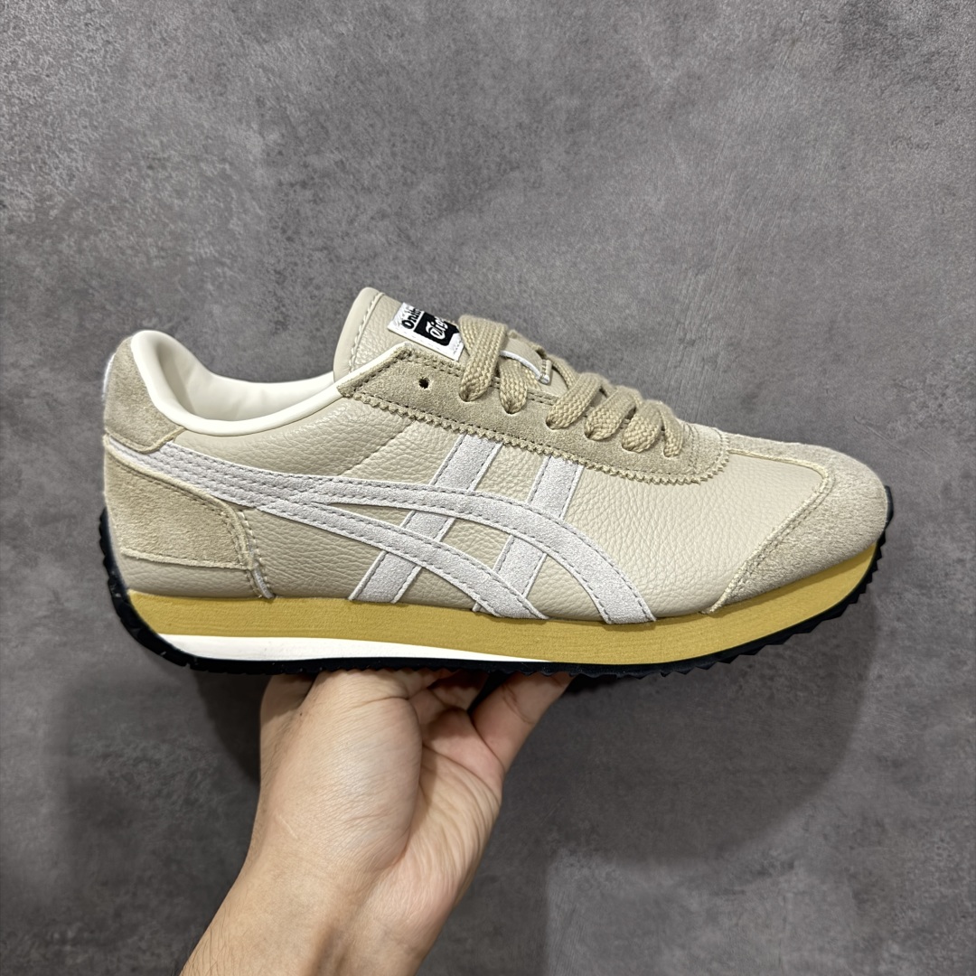 【公司级】Onitsuka Tiger 鬼塚虎 CALIFORNIA 78 舒适百搭防滑耐磨 低帮跑步鞋 货号:1183C443-200 尺码:36 37 37.5 38 39 39.5 40.5 41.5 42 42.5 43.5 44 45-选品中心