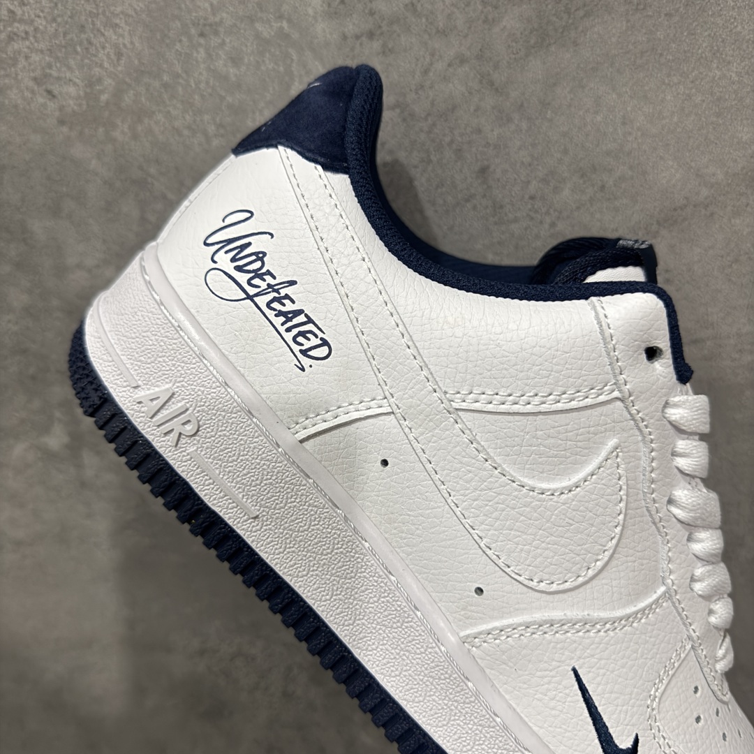 图片[7]-【定制版】Undefeated x Nike Air Force 1\’07 Low 白蓝 空军一号低帮休闲板鞋  #定制皮料 原装定制鞋盒 细节满满 原楦头原纸板 内置全掌气垫 货号：ZH0316-119  尺码：36 36.5 37.5 38 38.5 39 40 40.5 41 42 42.5 43 44 44.5 45 编码：HXSA290300-选品中心