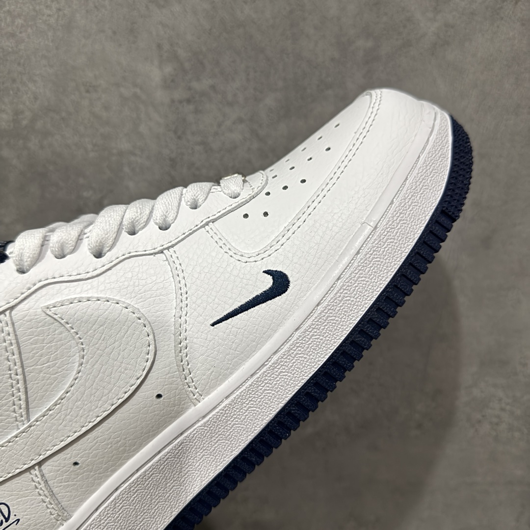 图片[6]-【定制版】Undefeated x Nike Air Force 1\’07 Low 白蓝 空军一号低帮休闲板鞋  #定制皮料 原装定制鞋盒 细节满满 原楦头原纸板 内置全掌气垫 货号：ZH0316-119  尺码：36 36.5 37.5 38 38.5 39 40 40.5 41 42 42.5 43 44 44.5 45 编码：HXSA290300-选品中心