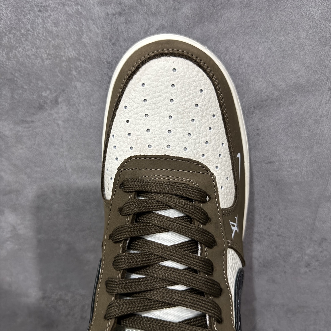 图片[5]-【定制版】Nike Air Force 1\’07 Low LV联名 米军绿银黑 空军一号低帮休闲板鞋 DK0188-086  #原楦头原纸板 原装鞋盒 定制五金配件 内置全掌气垫 原厂鞋底  尺码：36 36.5 37.5 38 38.5 39 40 40.5 41 42 42.5 43 44 44.5 45 编码：HXSB310320-选品中心