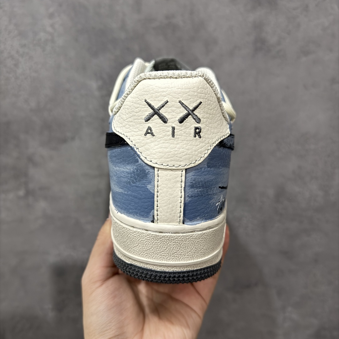 图片[4]-【定制版】Nike Air Force 1\’07 Low \”The Age of Cracks\” 手绘涂鸦 裂痕纪元 空军一号低帮休闲运动板鞋 KS6896-555  折边针车 工艺难度大 原楦头原纸板 原装鞋盒 定制五金配件 内置全掌气垫 原厂鞋底   尺码：36 36.5 37.5 38 38.5 39 40 40.5 41 42 42.5 43 44 44.5 45 编码：HXSA310320-选品中心