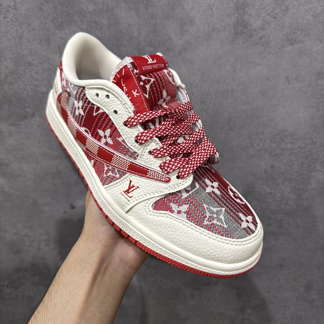 【定制版】Louis Vuitton x Travis Scott x Air Jordan 1 Low