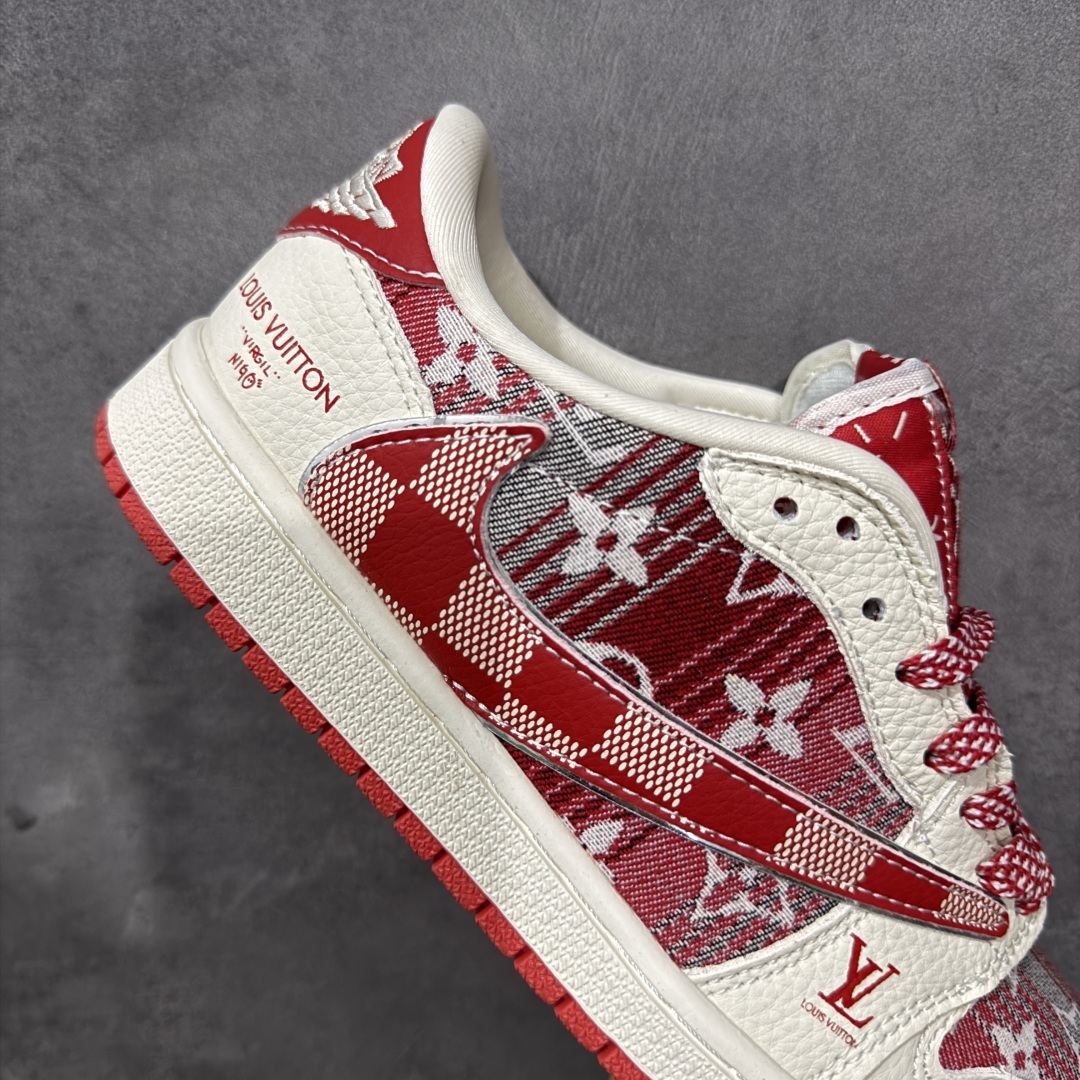【定制版】Louis Vuitton x Travis Scott x Air Jordan 1 Low