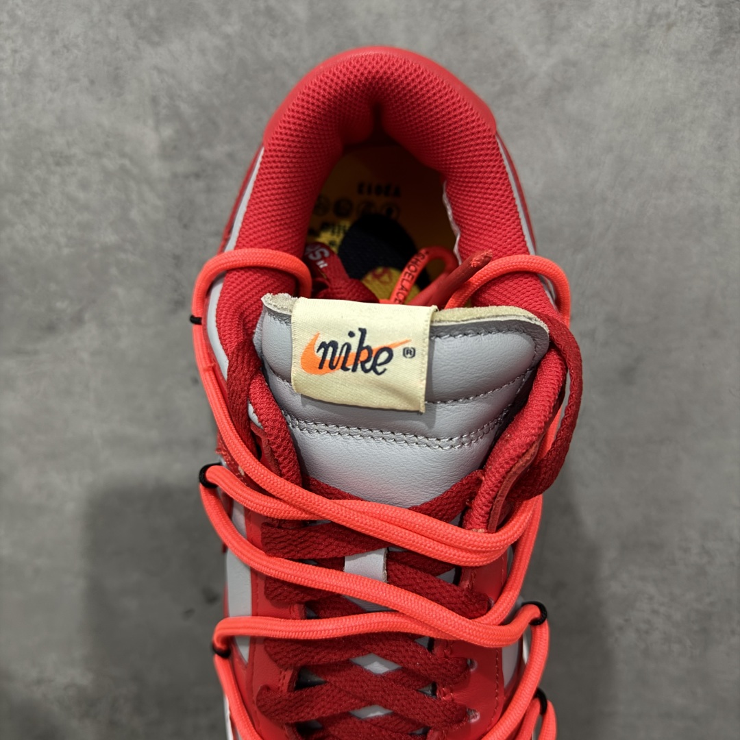 图片[8]-【原厂头层福利】纯原 Off-White x NK Dunk OW联名 CT0856-600 正确原装版本 全身采用原厂皮料 鞋带 织唛 内标全部客供原厂 原厂数据 每个细节都对位原鞋 寄售国外稳妥充Z 欢迎品鉴 尺码：36 36.5 37.5 38 38.5 39 40 40.5 41 42 42.5 43 44 44.5 45 46-选品中心