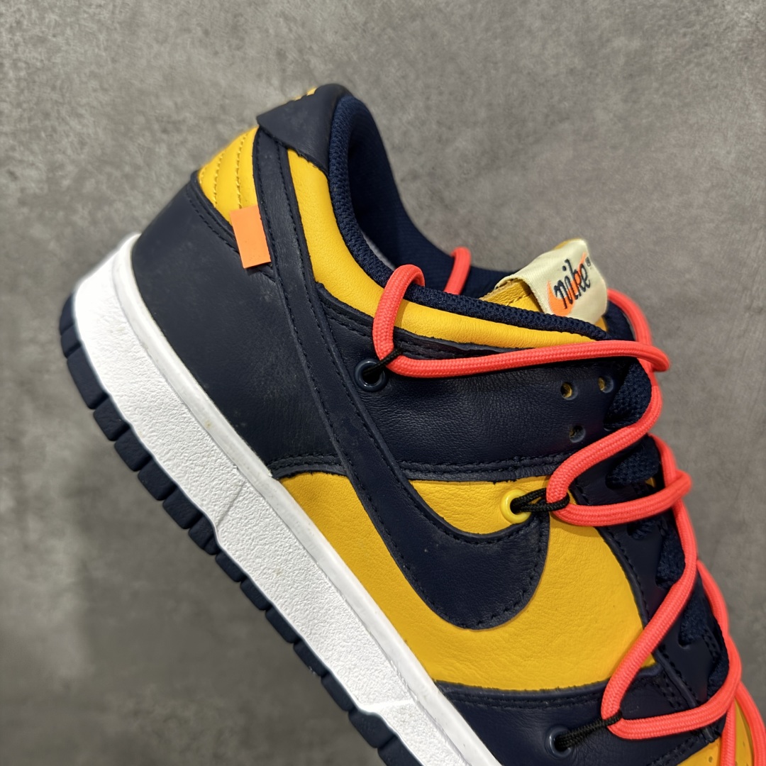 图片[7]-【原厂头层福利】纯原 Off-White x NK Dunk OW联名 CT0856-700 正确原装版本 全身采用原厂皮料 鞋带 织唛 内标全部客供原厂 原厂数据 每个细节都对位原鞋 寄售国外稳妥充Z 欢迎品鉴 尺码：36 36.5 37.5 38 38.5 39 40 40.5 41 42 42.5 43 44 44.5 45 46-选品中心