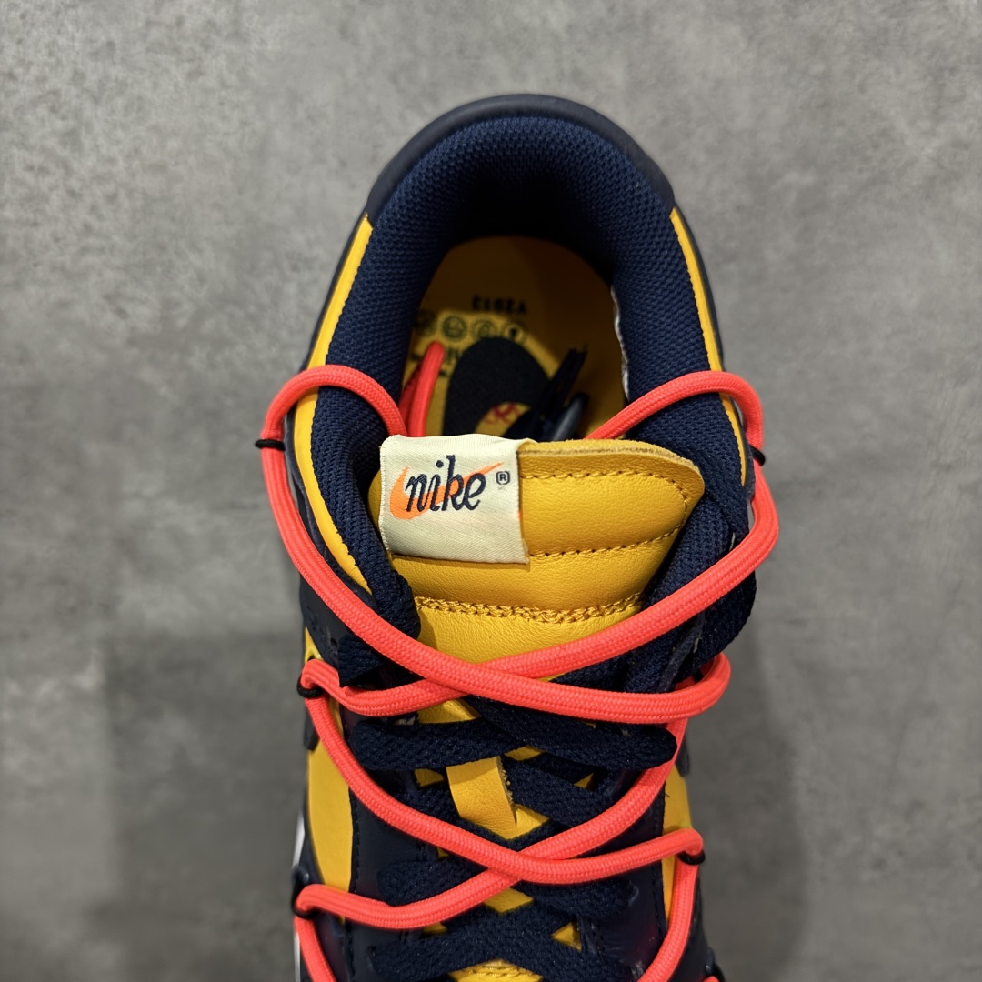 图片[8]-【原厂头层福利】纯原 Off-White x NK Dunk OW联名 CT0856-700 正确原装版本 全身采用原厂皮料 鞋带 织唛 内标全部客供原厂 原厂数据 每个细节都对位原鞋 寄售国外稳妥充Z 欢迎品鉴 尺码：36 36.5 37.5 38 38.5 39 40 40.5 41 42 42.5 43 44 44.5 45 46-选品中心