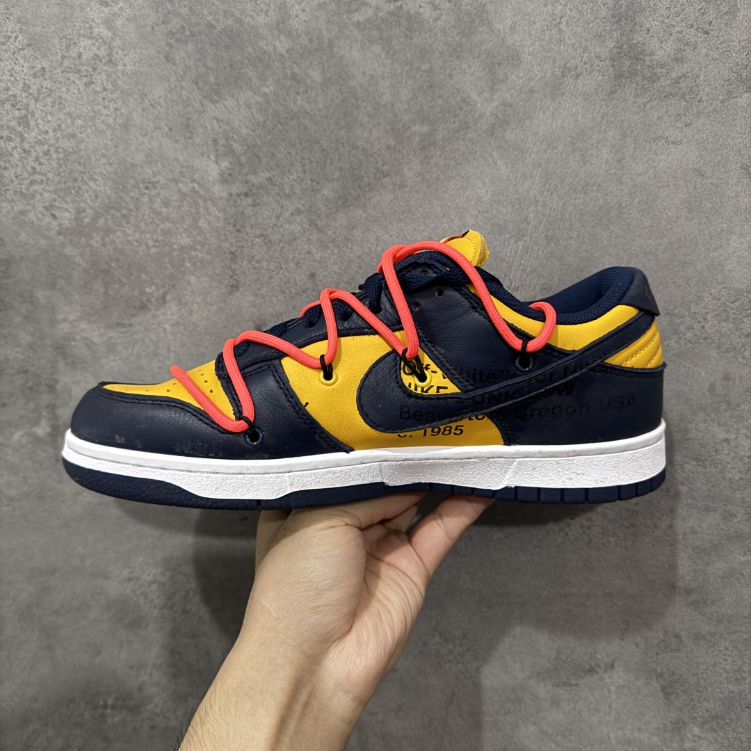 图片[2]-【原厂头层福利】纯原 Off-White x NK Dunk OW联名 CT0856-700 正确原装版本 全身采用原厂皮料 鞋带 织唛 内标全部客供原厂 原厂数据 每个细节都对位原鞋 寄售国外稳妥充Z 欢迎品鉴 尺码：36 36.5 37.5 38 38.5 39 40 40.5 41 42 42.5 43 44 44.5 45 46-选品中心